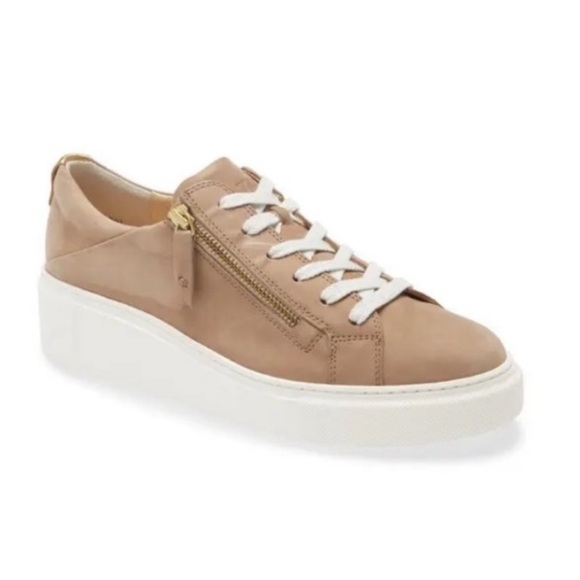 NEW Paul Green Demi Platform Sneaker Alpaca Nubuk Size 9.5 US 7 UK - Picture 2 of 9